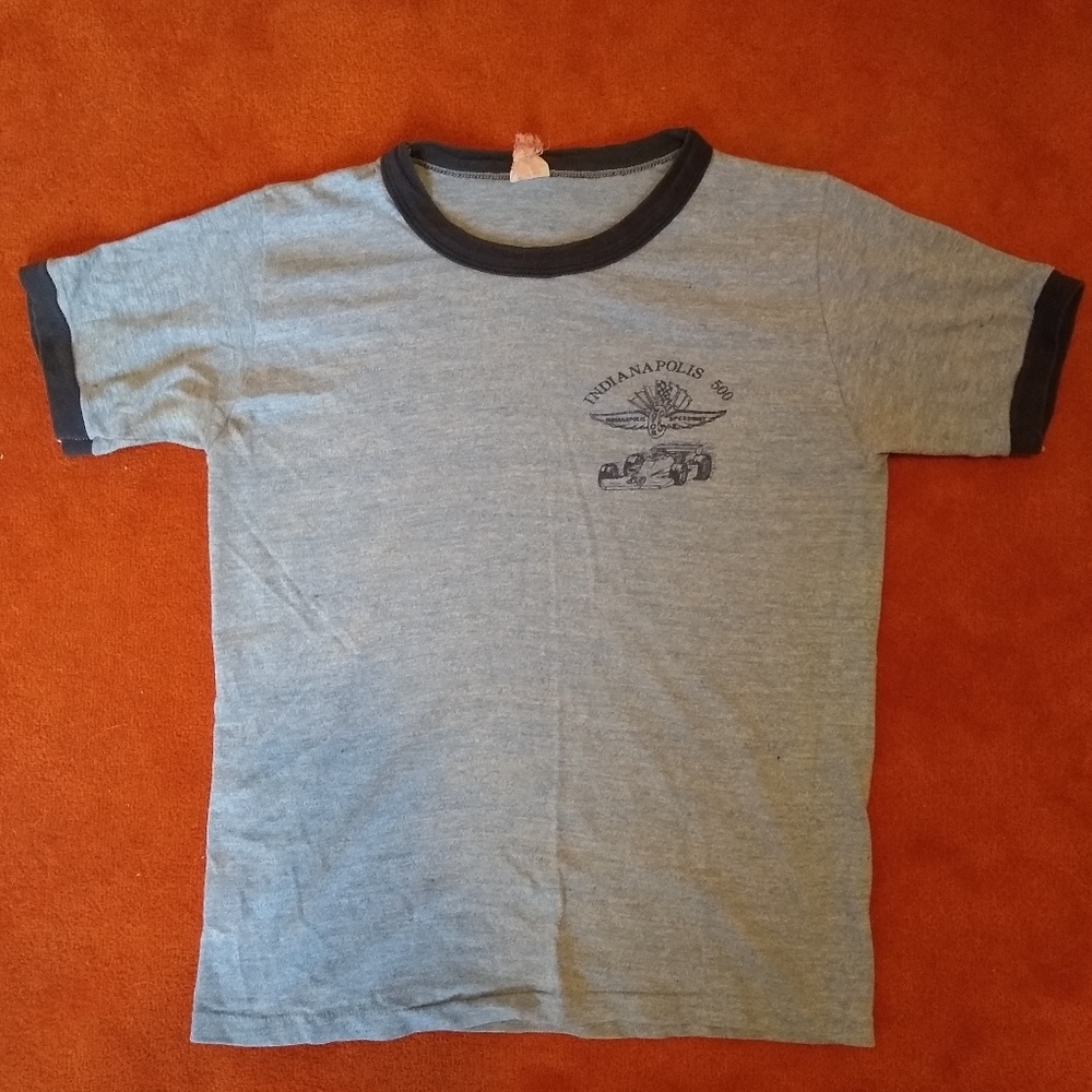 Vintage Indianapolis Indy 500 ringer t-shirt